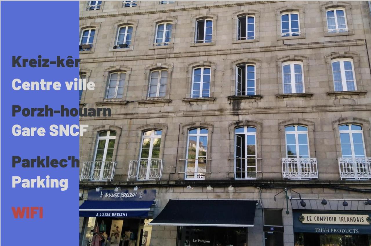 Apartament Tal Ar Pont-Meur Morlaix Zewnętrze zdjęcie